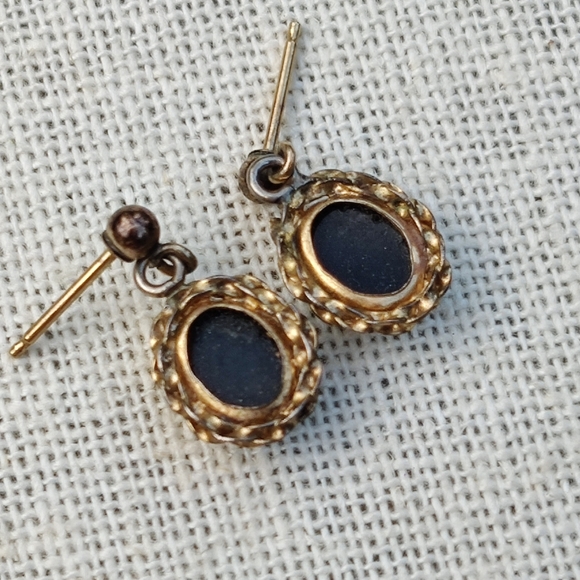 Antique opal earrings - Picture 6 of 7